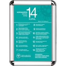 Reklamediyoruz Sosyal Mesafe Kuralı Cerceveli Bildirim Cercevesi