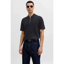 Jack & Jones Erkek Polo Yaka T Shirt 12288260 Siyah