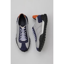 07m15213037 Bueno Shoes Lacivert Açık Süet Erkek Spor Ayakkabı