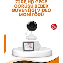 Ebeveyn Kontrollü 2.8 İnç Bebek Monitörü Güvenli İzleme Çok Renkli