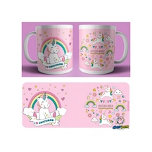Unicorn Kupa Bardak Tek Adet K0444 Çok Renkli
