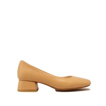 Kanuga Bb2022-79 Nut Kadın Küt Burun Kısa Topuk Klasik  Ayakkabı