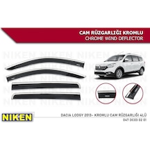Dacia Lodgy Kromlu Cam Rüzgarlığı Niken 2013+