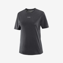 Salomon Shakeout Core Kadın Koşu Tişört Black Lc2425200 Siyah