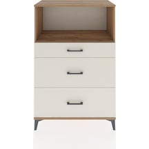 Hyperion Dolap Tek Raflı 3 Çekmeceli 88x44x134 Çam-aytaşı Atlas Çam