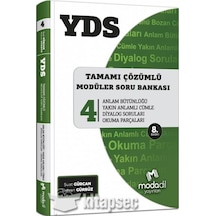 Yds Soru Bankası Seri 4 - Modadil Yayınları