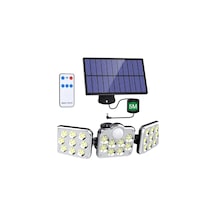 138 Led Kablolu Solar Güneş Enerjili Sokak Lambası Bahçe Lambası