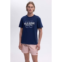 Ellesse Erkek T Shirt Em455-nv Lacivert Lacivert