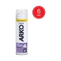 Arko Men Sensitive Tıraş Köpüğü 6 x 200 ML