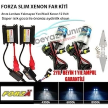 H7 4300K Xenon Far Kiti Ince Balans 12 V Forza