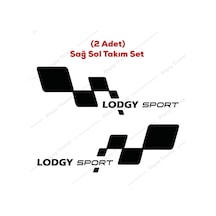 Lodgy Kapı Altı Sticker Dacia Lodgy Sticker Dacia Oto Sticker