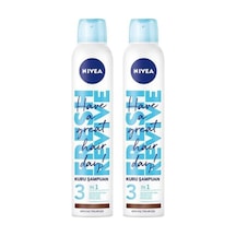 Nivea Koyu Saç Tonları İçin Kuru Şampuan 2 x 200 ML