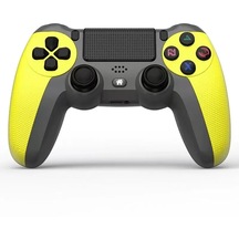 Limon Sarısı-ps4 V2 İçin Uygundur Ps4 Kumanda Konsolu Kablosuz Kumandası Playstation 4 Uzaktan Oyun Joystick'i İçin Uygundur Led İşareti