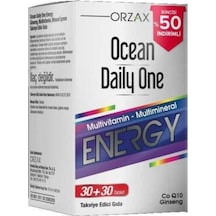 Ocean Daily One Energy 30 Tablet - Takviye Edici Gıda 1 Alana 1 Bedava