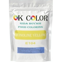 Ok Color Quinoline Yellow E104 Toz Civciv Sarısı Gıda Boyası 100 G