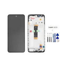 Xiaomi Redmi 12 Lcd Ekran Dokunmatik - A - Kalite Çıtalı + Tamir Seti