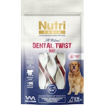 Nutri Canin Dental Twist Sığır Etli Köpek Ödülü S / M 80 G
