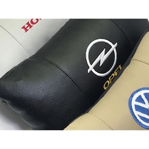 Opel Lüks Deri Oto Yastık Boyun Yastığı (376788412)