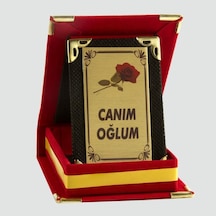 Canım - 675 - Oğlum - Concepta - Plaketi Kırmızı
