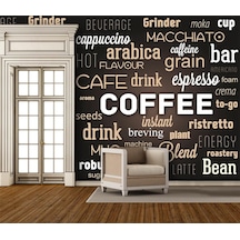 Coffee Kafeler İçin Yazılı Duvar Kağıdı