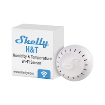 H&t Beyaz Wi-fi Akıllı Termometre Higrometre Nem Ve Sıcaklık Sensörü, İos Android Uygulaması Ve Veri Depolama Ev Otomasyonu