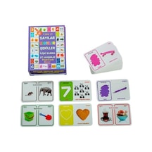 Sayılar Renkler Şekiller 5 Süper Eğitici Zeka Kartları Diytoy