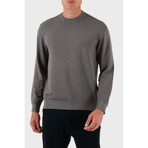 Armani Exchange Erkek Kazak Xm001316 Af10454 U8092 Koyu Gri Koyu Gri