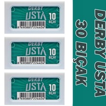 Derby Usta Tüm Yaprak Jilet 30 Adet 3x10 Adet
