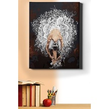 Webstyle Sayılarla Boyama Seti Kasnaklı Art Balerin 40 X 50 Cm