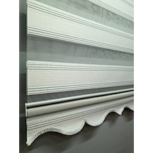 Bbb Pliseli Simli Renk Geçişli Modern Stor Zebra Perde Mz280