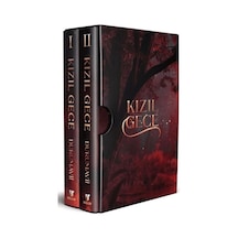 Kızıl Gece İkili Kutulu Set-ciltli