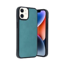 Apple iPhone Uyumlu  11 Uyumlu Kılıf Aras Deri Kapak - Açık Yeşil