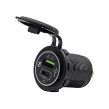 Shuıvan Usb Type C Girişi Usb İphone Kapaklı Şarj Söketi 3.0ah-1101