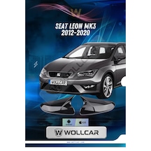 2013/2020 Seat Leon Piano Black Yarasa Ayna Kapağı