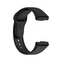 Forzacase Xiaomi Redmi Watch 3 Active İle Uyumlu Silikon Kordon Kayış - Fc171 Siyah