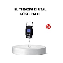 Portatif Dijital El Kantarı - Bavul, Kargo Ve Paket Tartı Cihazı 50 Kg