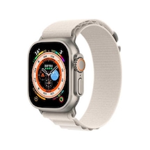 Mobilteam Watch 42mm Uyumlu Krd-74 Hasır Kordon-beyaz