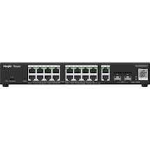 Ruıjıe Reyee Rg-es220gs-p 20port, 16 Port Gigabit Poe, 250w, 2 Port Gigabit Uplink, 2 Port Sfp, Colud Yönetilebilir Switch Metal Kasa