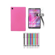 Samsung Galaxy Tab A 2019 Sm-t290 Silikon Tablet Kılıfı + Nano Ekran Koruyucu + Kalem Arka Kapak