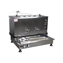 Anka Pro Plus Otomatik Çay Kazanı 4 Demlikli 40 Litre Inox Elektrikli Tüplü