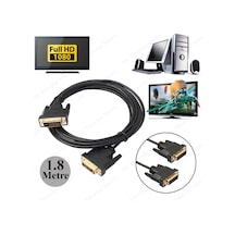 Yüksek Kalite 1.8 Metre Dvi To Dvi 24+1 Görüntü Kablosu