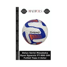 Delux Serisi Müsabaka Oyun Egzersiz Ft-900-100 Futbol Topu 4 Astar Çok Renkli