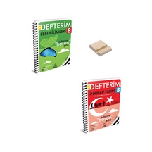 Lgs 8. Sınıf Defterim Fen Bilimleri Ve Inkılap Tarihi + Telefon Standı