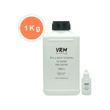 VRM Rtv-2 Yarı Şeffaf - Sert Kalıp Silikonu (30 Shore) 1 KG