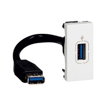 078746 Legrand Önceden Sonlandırılmış Dişi Usb Prizi