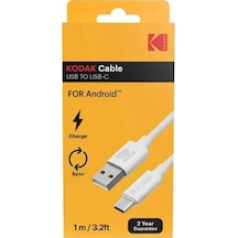 Kodak Android Için Usb - Type-c Kablo - 1 Metre