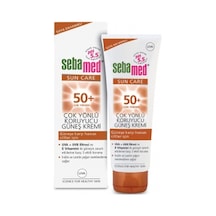 Sebamed Sun Care UVA / UVB Filtresi ve E Vitamini Üçlü Yüksek Koruma Çok Yönlü Güneş Kremi 50 SPF 75 ML