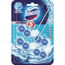 2 Adet Domestos Wc Temizleyici Blok 2x5'li Güç Okyanus Ferahlığı