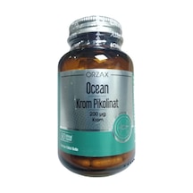 Ocean Krom Pikolinat 200 Ug 90 Bitkisel Kapsül Güvenlik Bandrollü Kutusuz