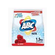 ABC Matik Gül Tutkusu Toz Çamaşır Deterjanı 10 Yıkama 1500 G
